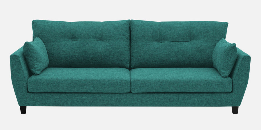 Mario Fabric 3 Seater Sofa In Sea Green Colour - Febonic Living