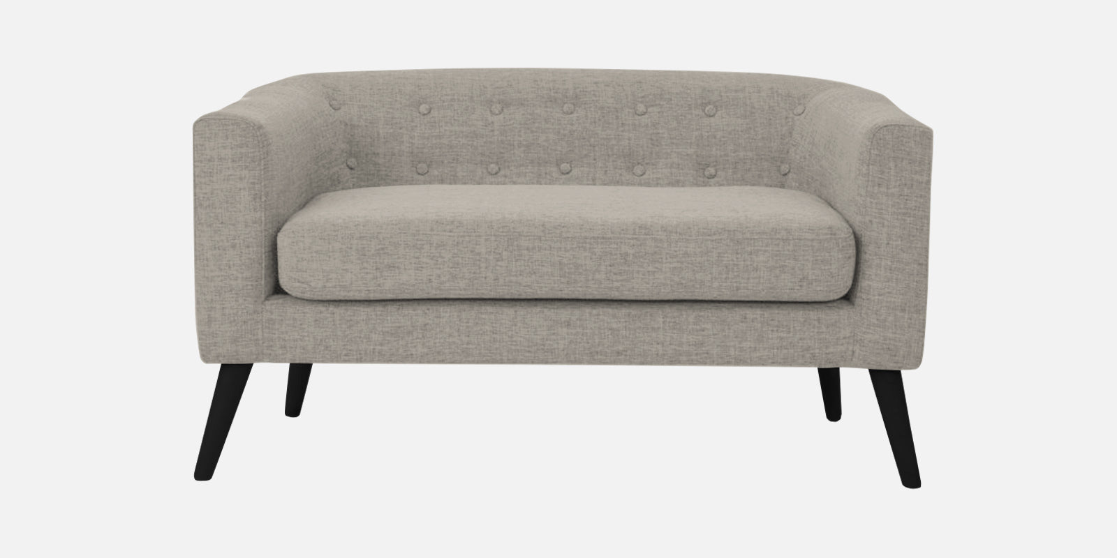 Casper Fabric 2 Seater Sofa in Ash Grey Colour