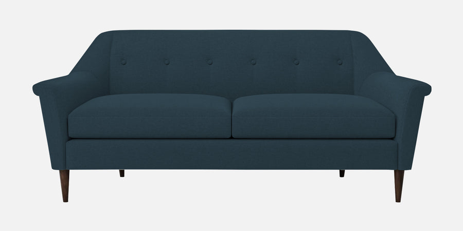 Homer Fabric 3 Seater Sofa In Cool Blue Colour - Febonic Living