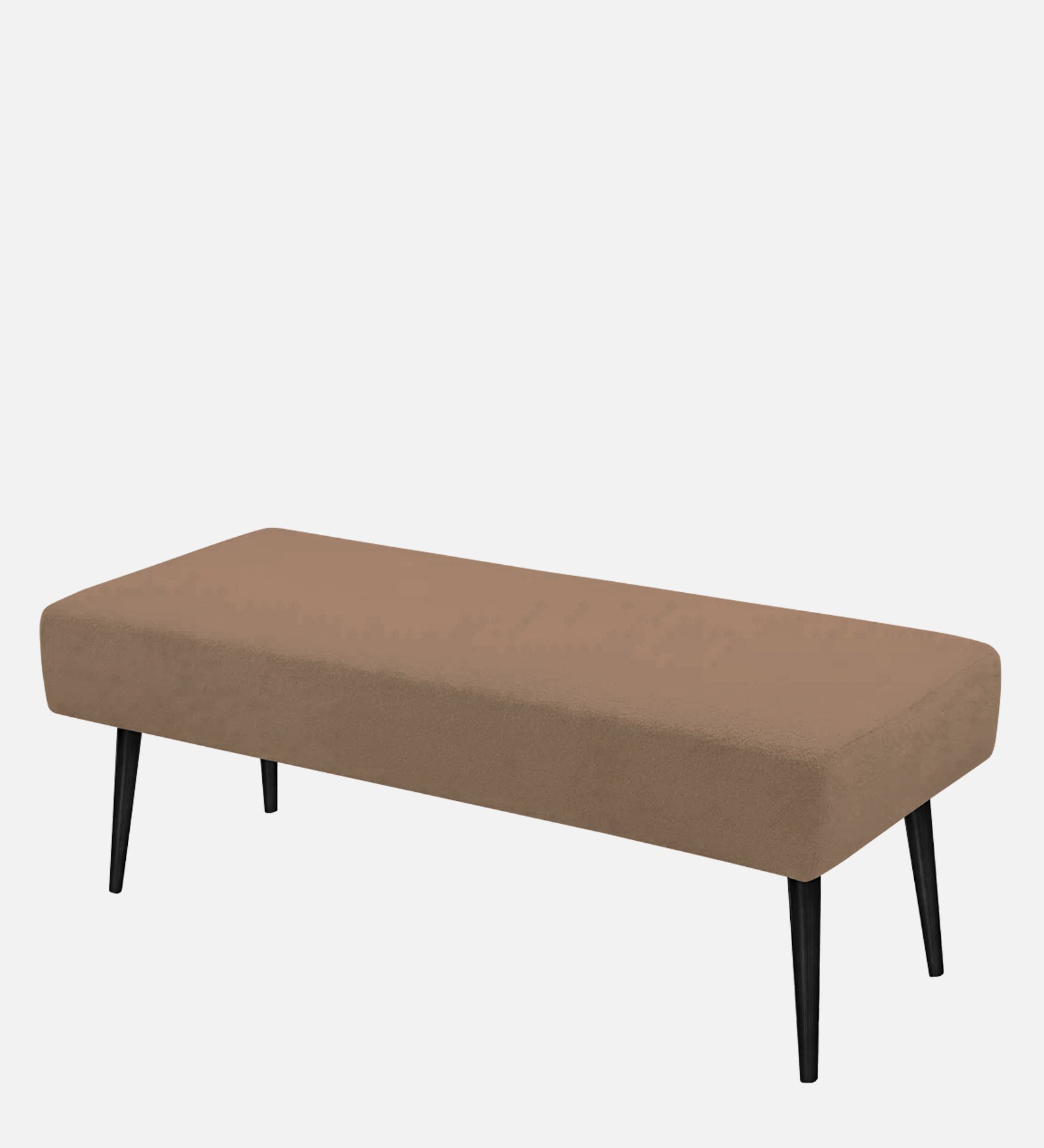 Orbit Fabric Bench In Cookie Beige Colour