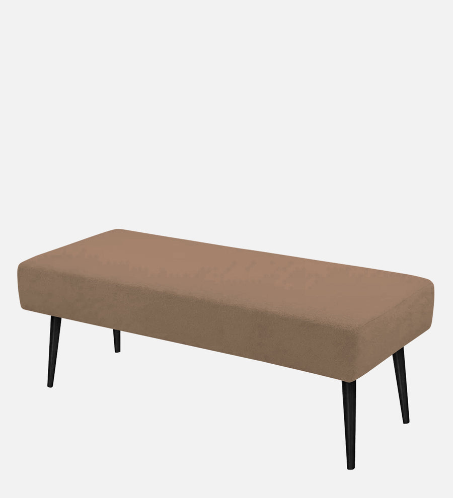 Orbit Fabric Bench In Cookie Beige Colour - Febonic Living