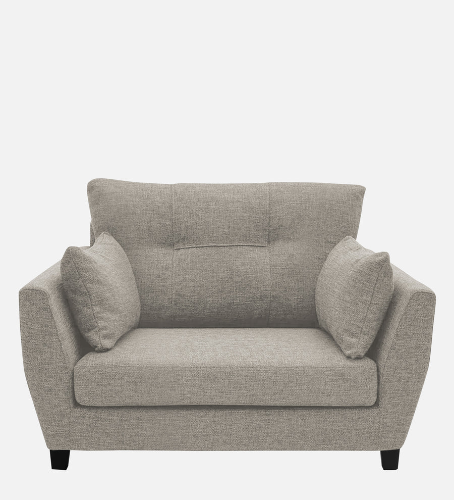 Mario Fabric 1 Seater Sofa In Ash Grey Colour - Febonic Living