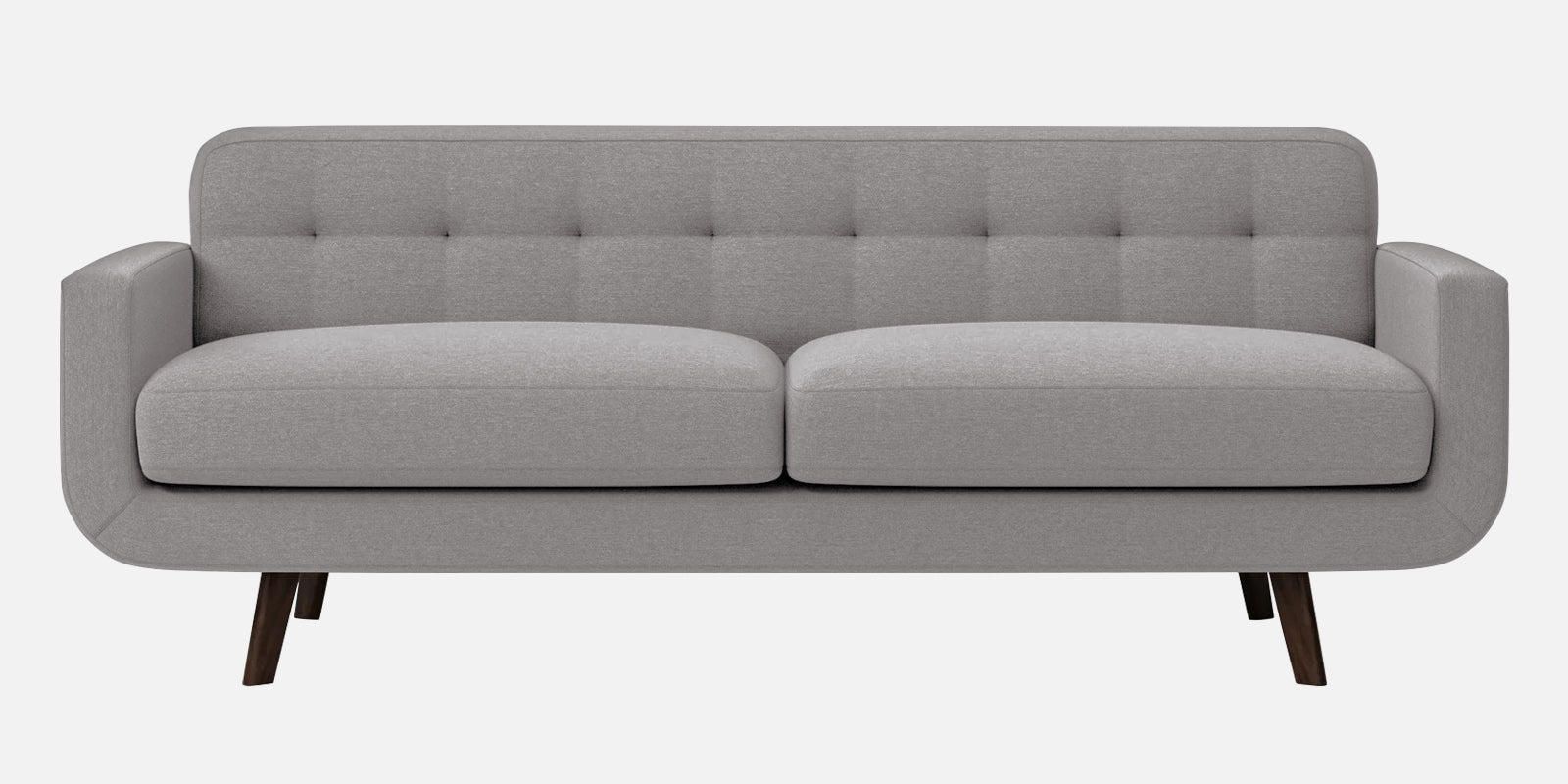 Marsela Fabric 3 Seater Sofa in Silver Grey Colour