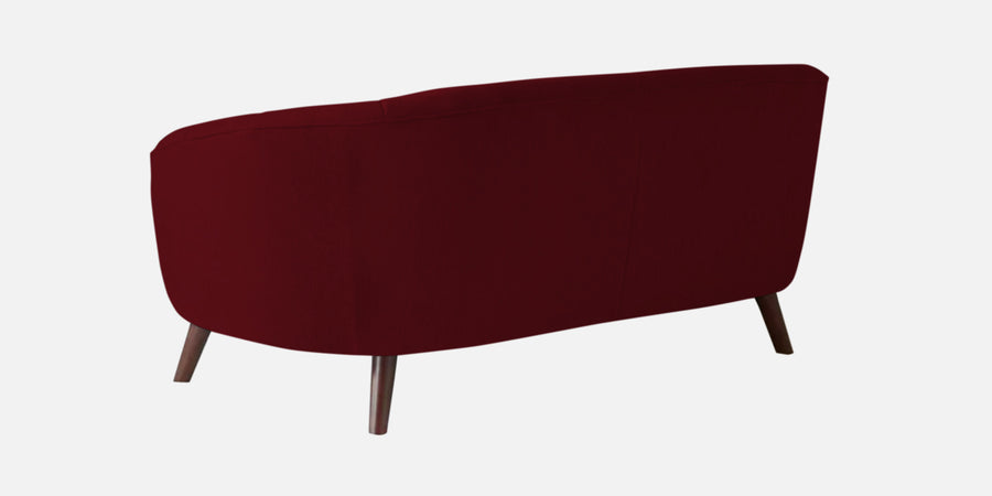 Benjamin Fabric 2 Seater Sofa In Ruby Red Colour - Febonic Living