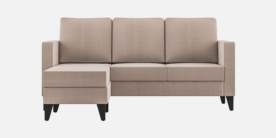 Nori Fabric Rhs Sectional Sofa 2 Lounger In Kadhi Beige Colour - Febonic Living