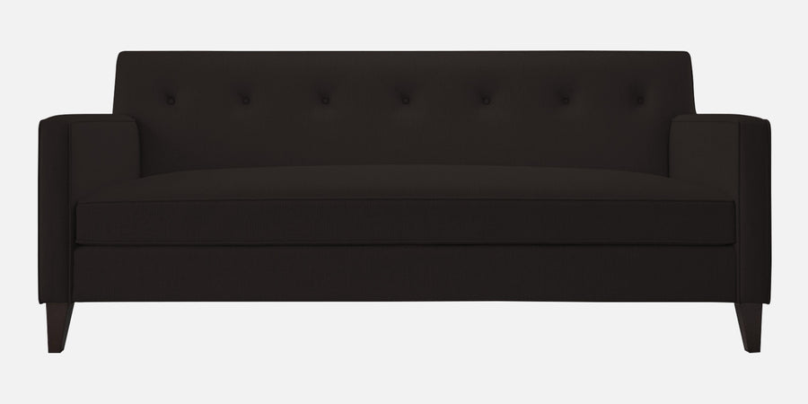 Miller Fabric 3 Seater Sofa In Cara Brown Colour - Febonic Living