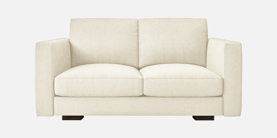Messy Fabric 2 Seater Sofa In Ivory Cream Colour - Febonic Living
