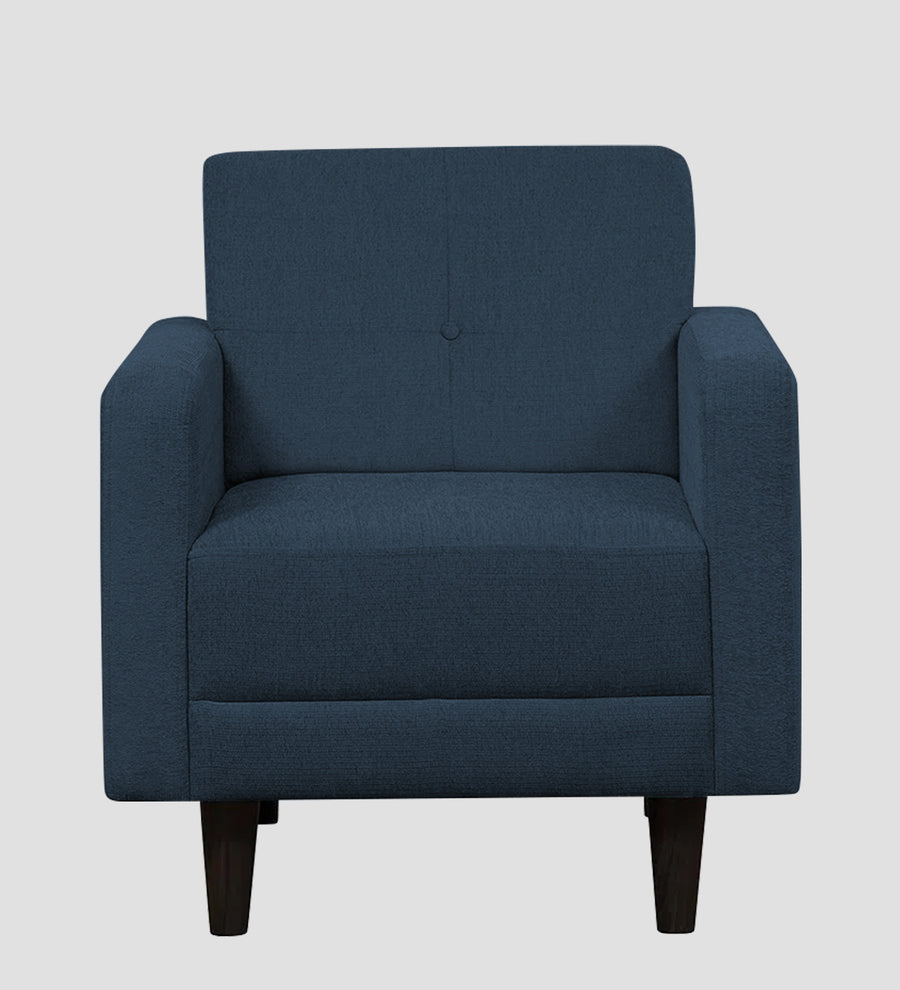 Noha Fabric 1 Seater Sofa In Light Blue Colour - Febonic Living