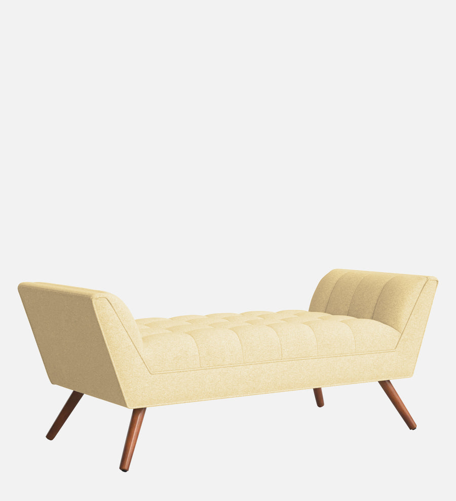 Cartes Velvet Bench In Sandy Beige Colour - Febonic Living