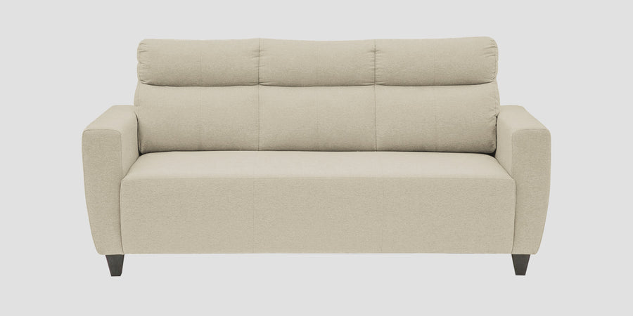 Honor Fabric 3 Seater Sofa In Maple Cream Colour - Febonic Living