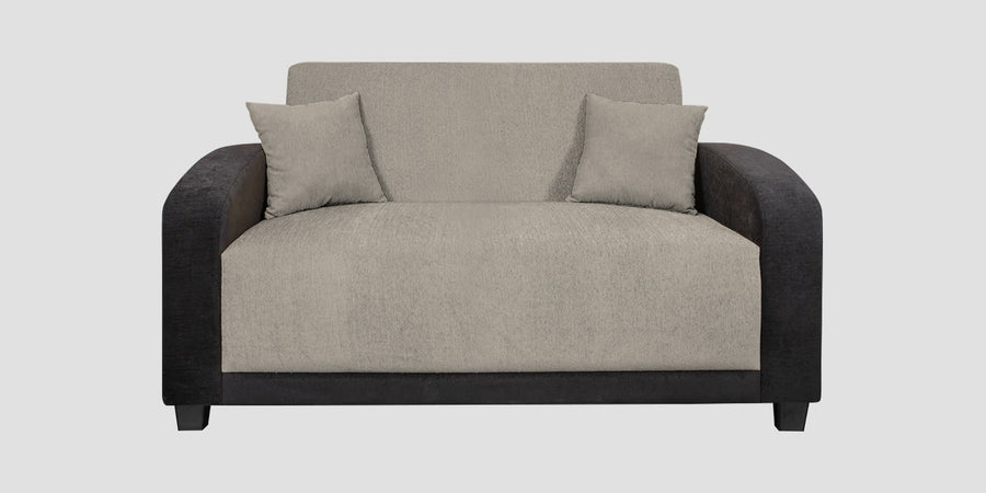 Alex Fabric 2 Seater Sofa In Ash Grey Colour - Febonic Living