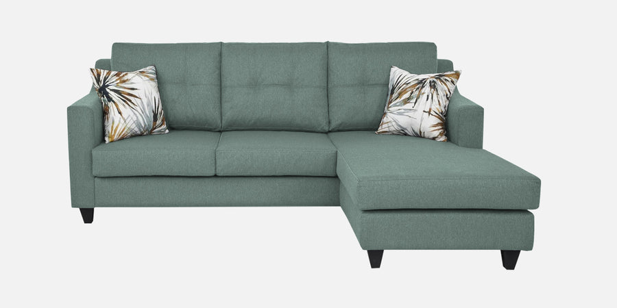 Welly Fabric Lhs Sectional Sofa 2 Lounger In Suka Blue Colour - Febonic Living