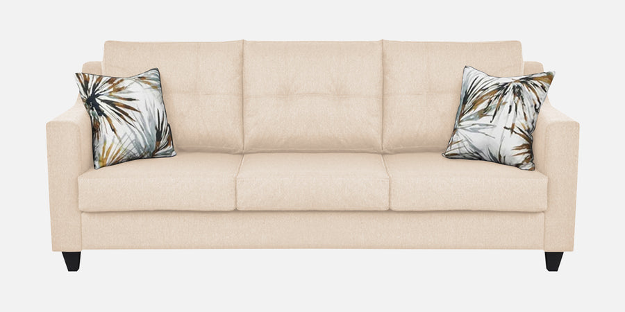 Welly Fabric 3 Seater Sofa In Woom Beige Colour - Febonic Living