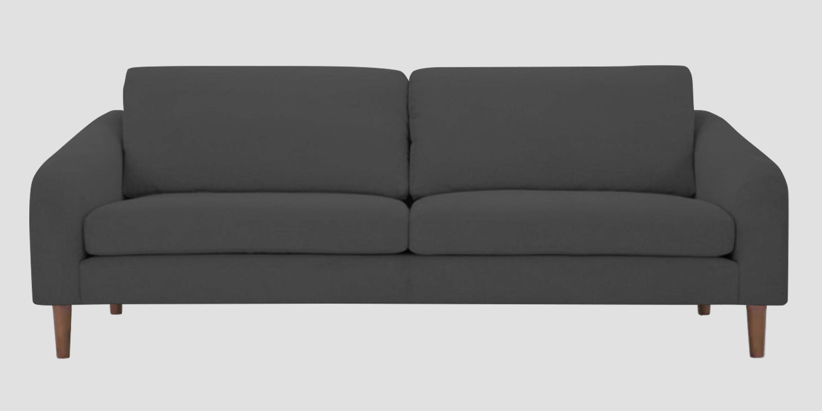 Elara Fabric 3 Seater Sofa in Stone Grey Colour - Febonic Living