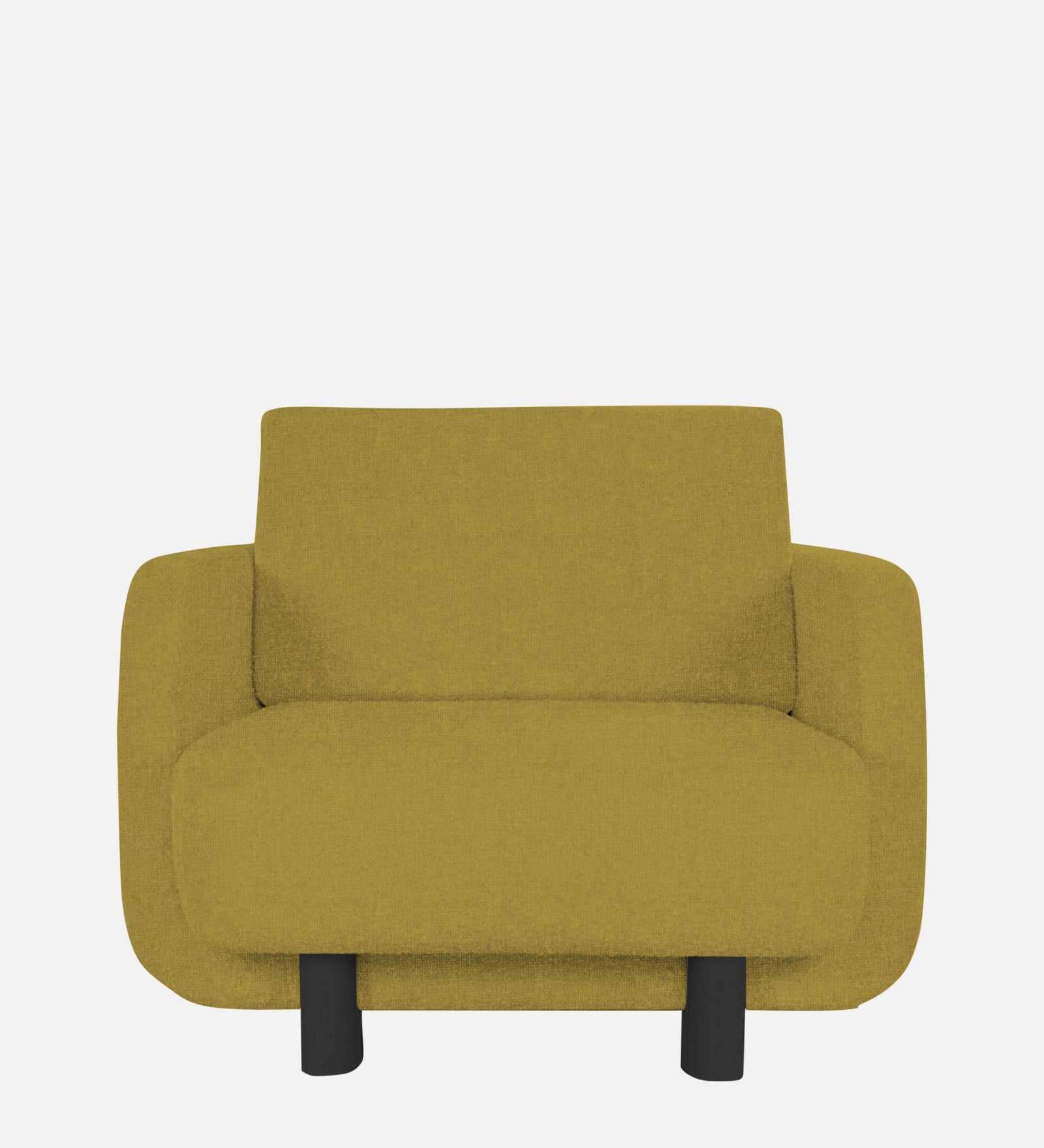 Varu Fabric 1 Seater Sofa In  Parrot Green Colour - Febonic Living