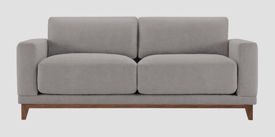Esha Fabric 2 Seater Sofa In Silver Grey Colour - Febonic Living
