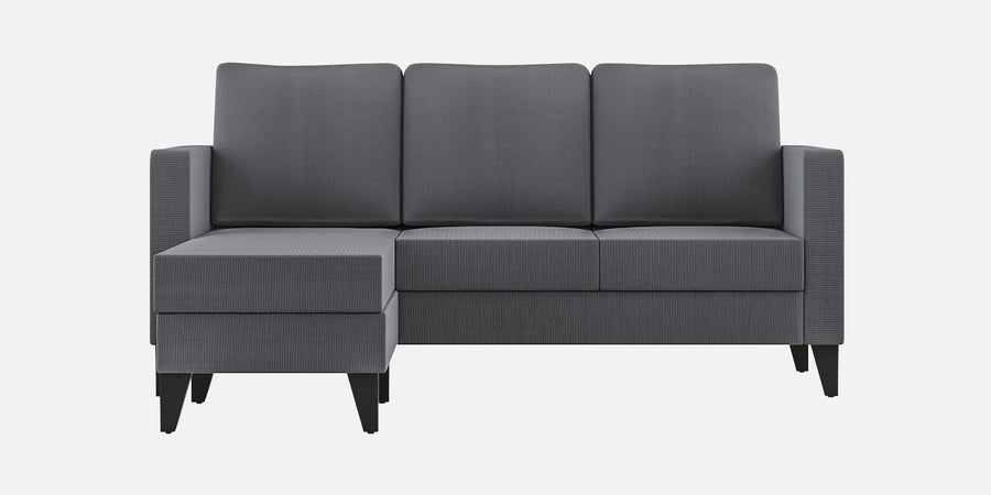 Nori Fabric Rhs Sectional Sofa 2 Lounger In Maba Grey Colour - Febonic Living