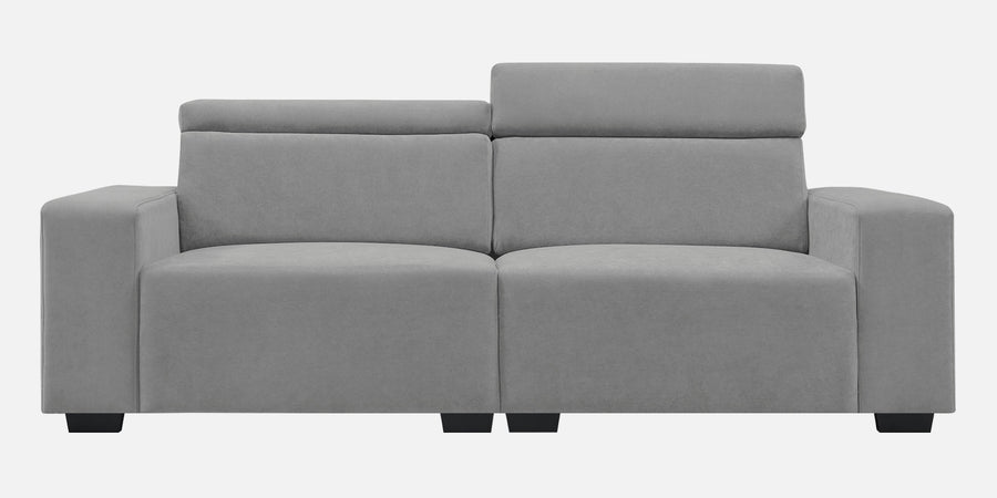 Hiro Fabric 2 Seater Sofa In Smoke Grey Colour - Febonic Living