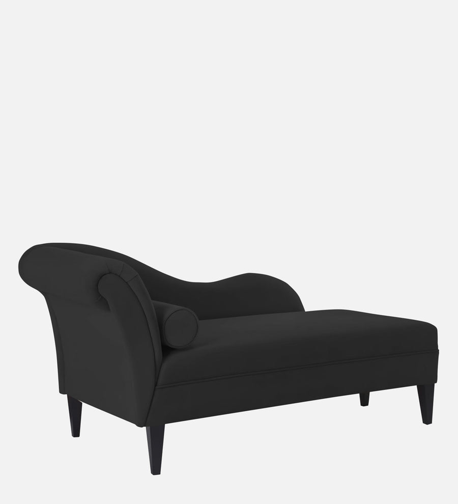 Rana Velvet Rhs Chaise Lounger In Hory Grey Colour - Febonic Living