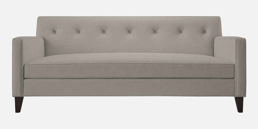 Miller Fabric 3 Seater Sofa In Ash Grey Colour - Febonic Living