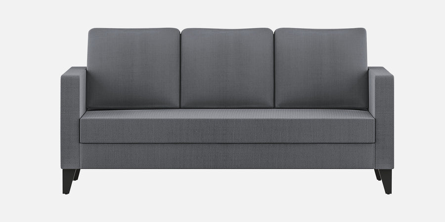 Nori Fabric 3 Seater Sofa In Maba Grey Colour - Febonic Living