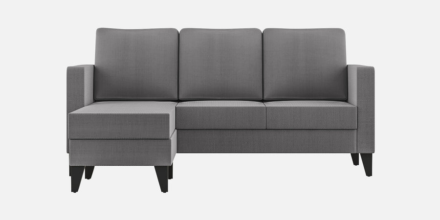 Nori Fabric Rhs Sectional Sofa 2 Lounger In Sudo Grey Colour - Febonic Living