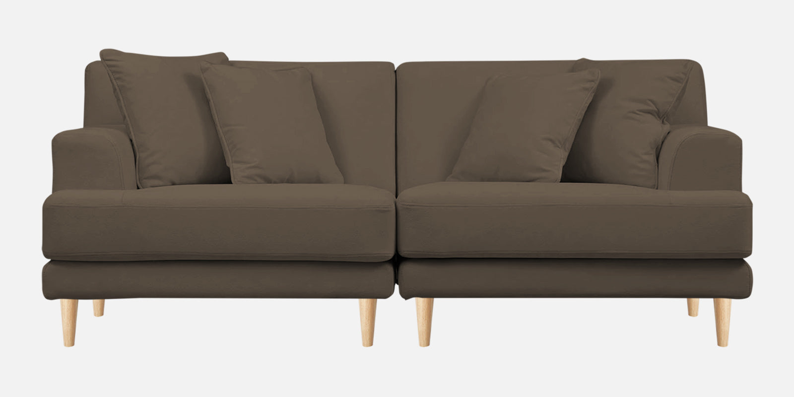 Woody Fabric 3 Seater Sofa in Broco Dust Colour