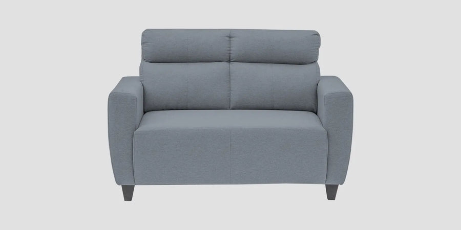 Burban Fabric 2 Seater Sofa In Winter Grey Colour - Febonic Living