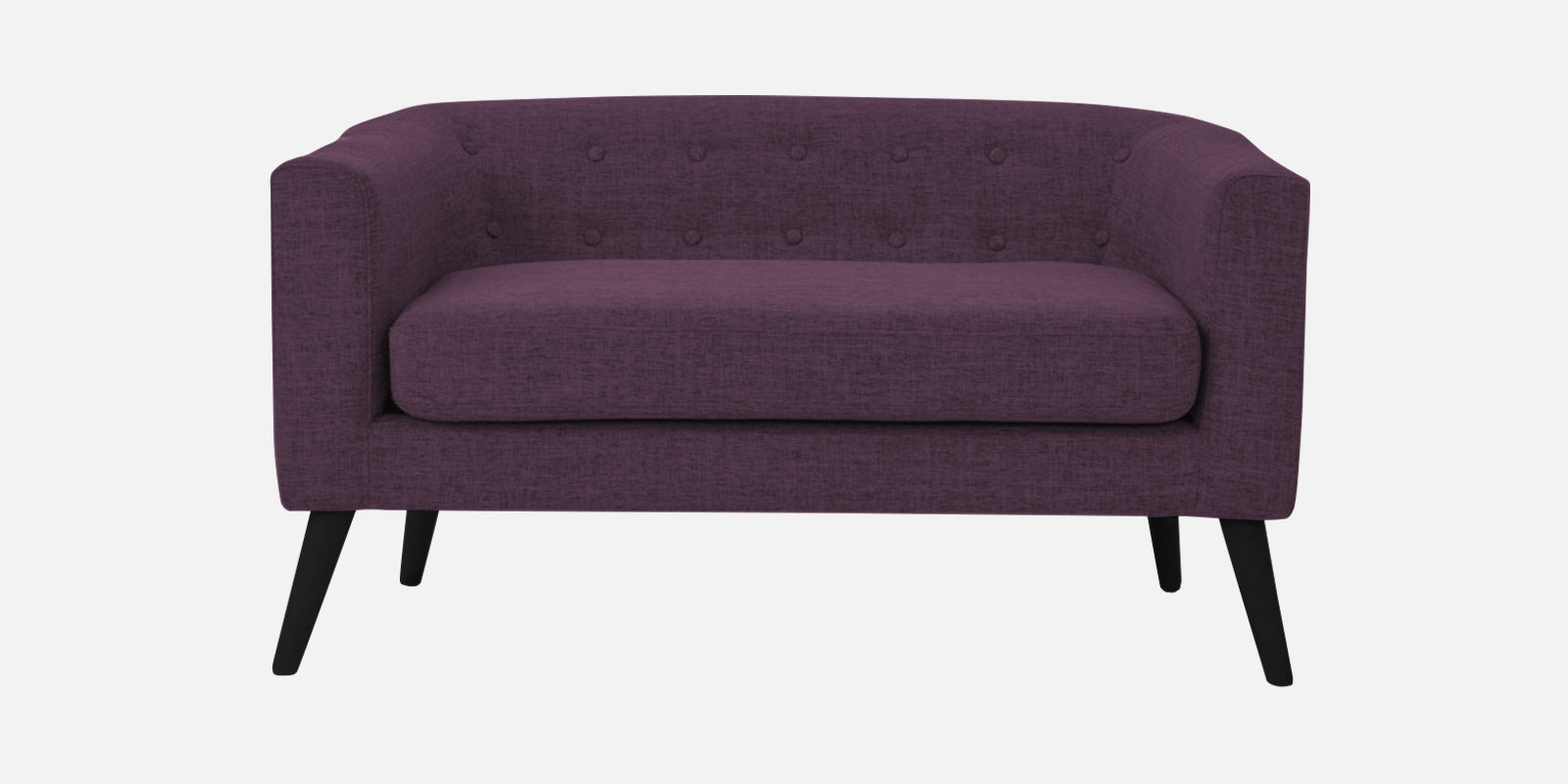 Casper Fabric 2 Seater Sofa in Greek Purple Colour