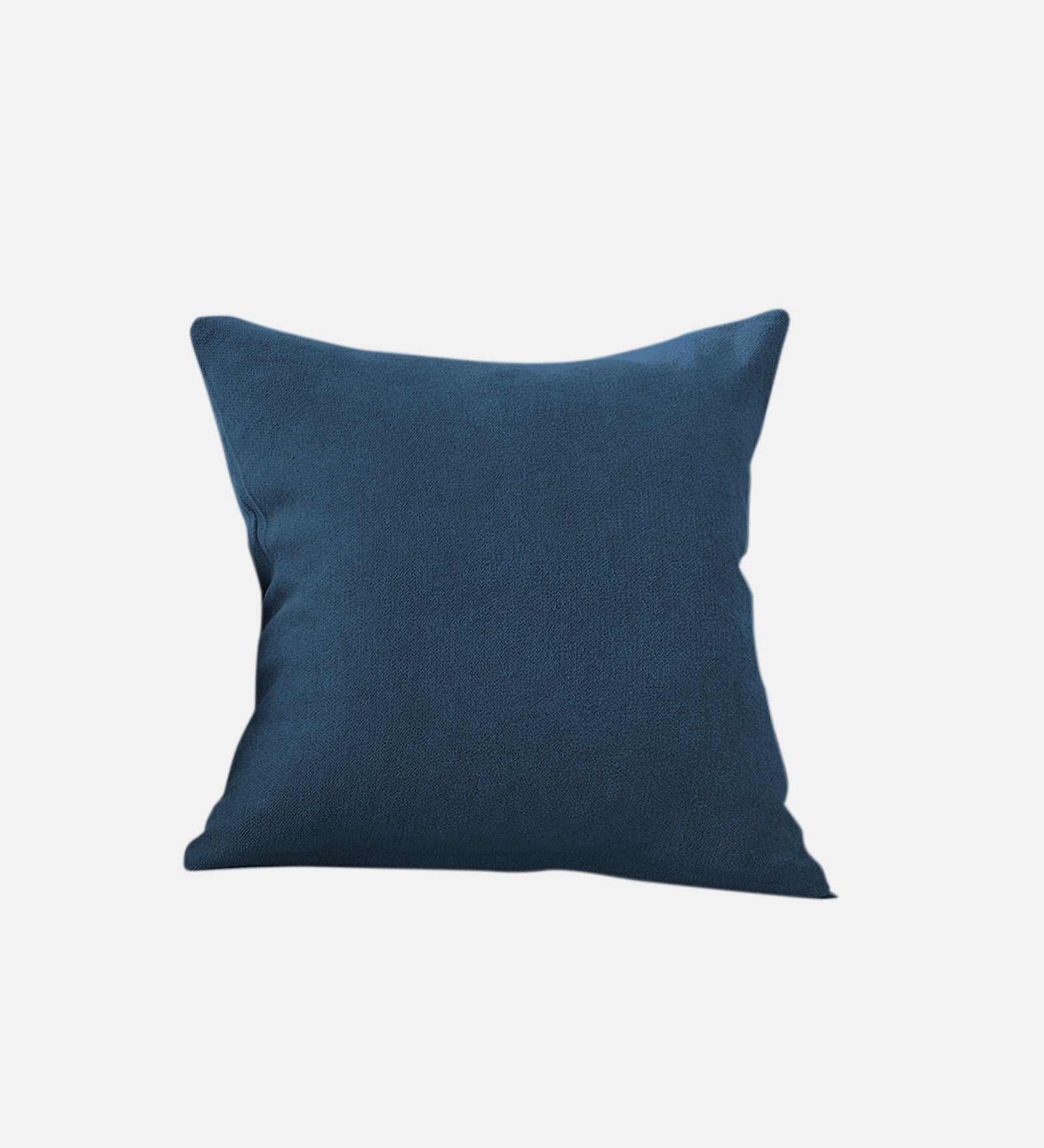 Kaya Sofa Pillows Fabric 20x20 inches(Pack of 2) In Light Blue Colour