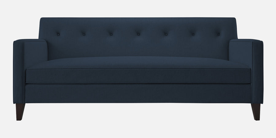 Miller Fabric 3 Seater Sofa In Denim Blue Colour - Febonic Living