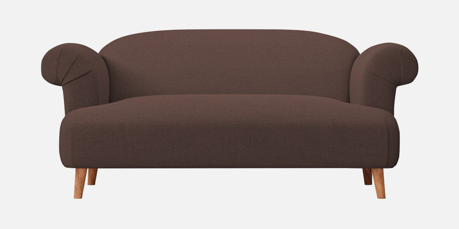 Barber Fabric 2 Seater Sofa In Caramel Brown Colour - Febonic Living