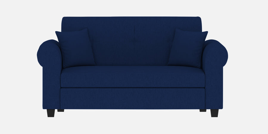 Derado Fabric 2 Seater Sofa In Royal Blue Colour - Febonic Living