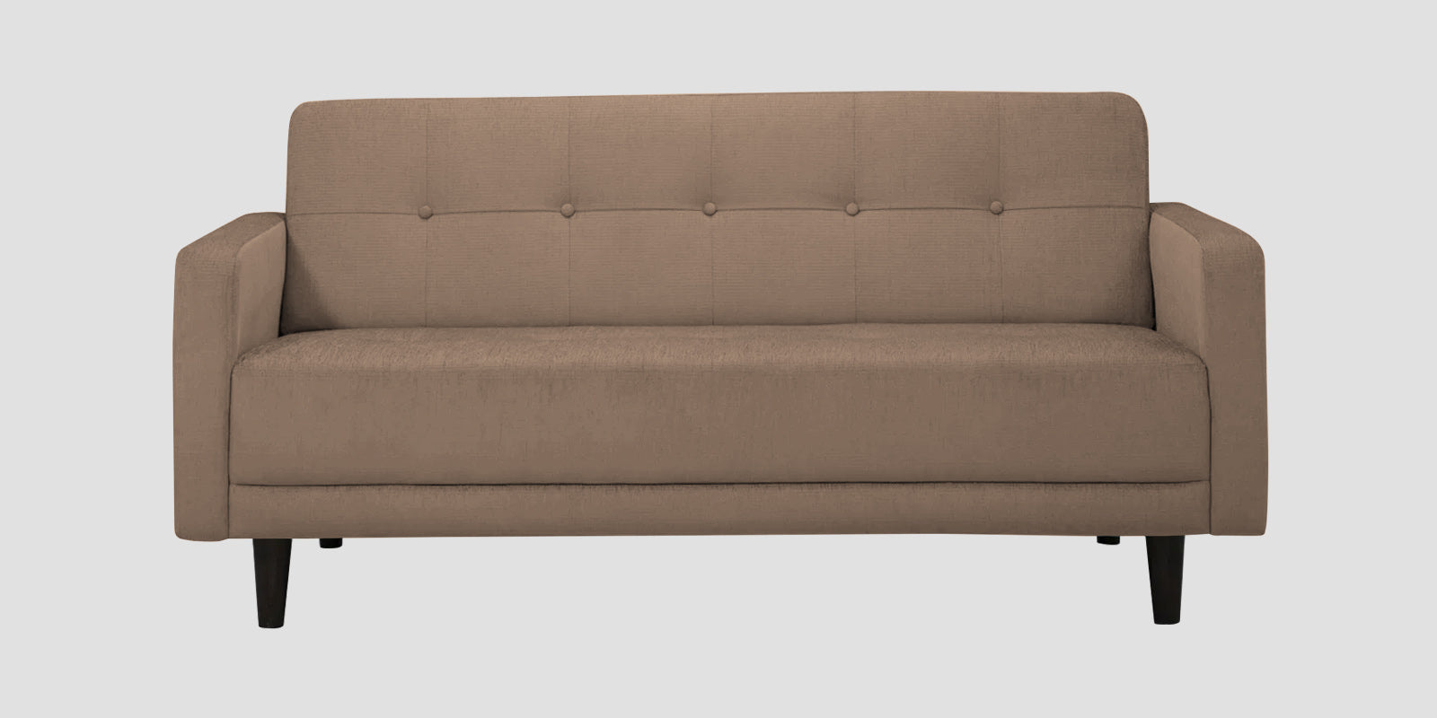 Noha Fabric 2 Seater Sofa In Cookie Beige Colour - Febonic Living