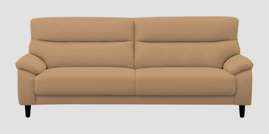 Zibby Fabric 3 Seater Sofa In Copper Brown Colour - Febonic Living