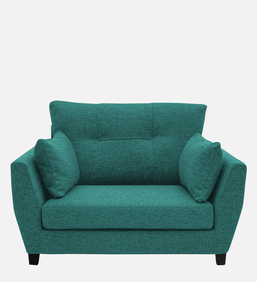 Mario Fabric 1 Seater Sofa In Sea Green Colour - Febonic Living