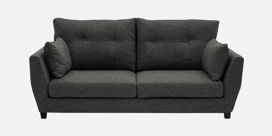 Mario Fabric 2 Seater Sofa In Charcoal Grey Colour - Febonic Living