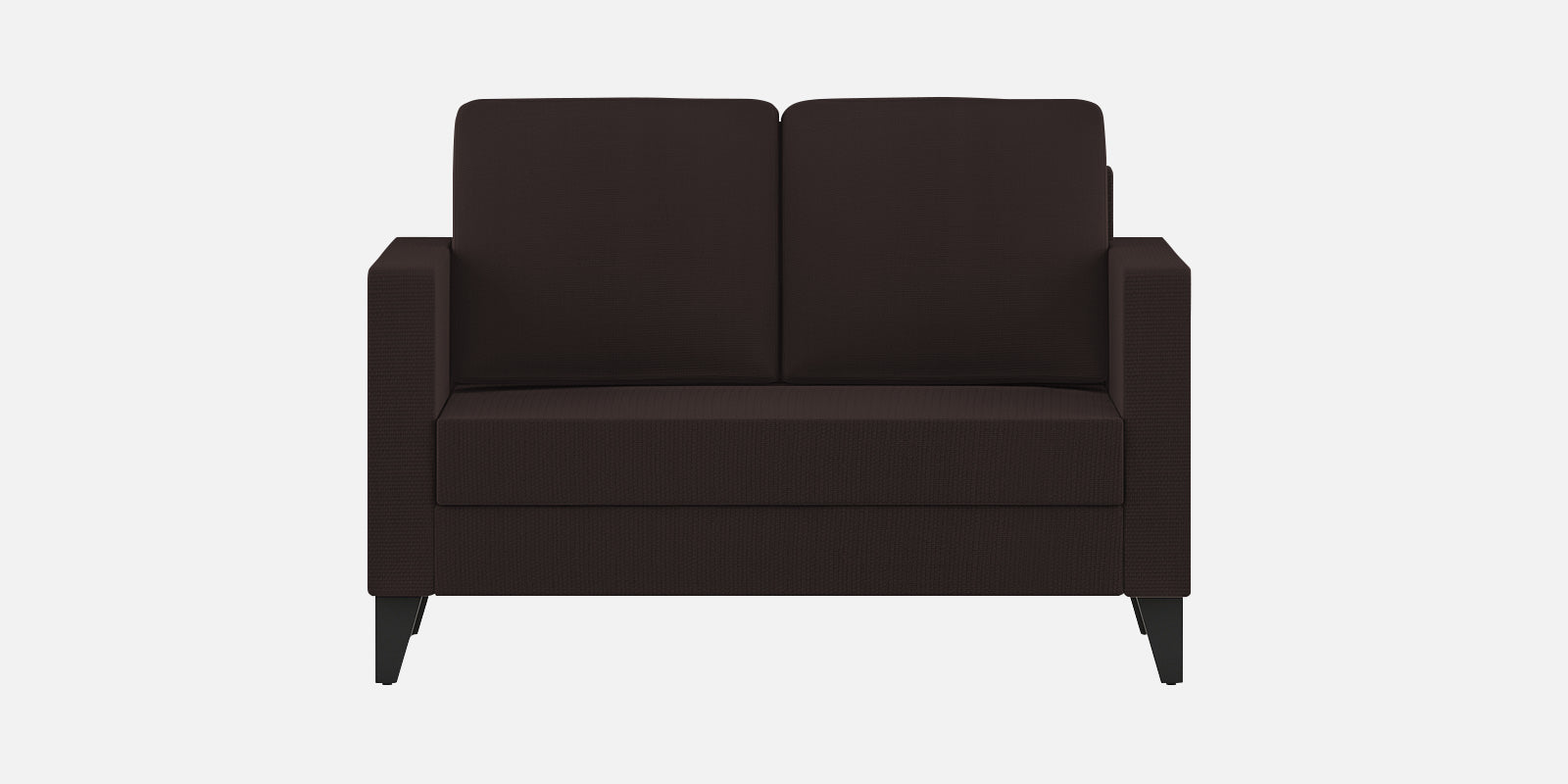 Nori Fabric 2 Seater Sofa In Dark Brown Colour