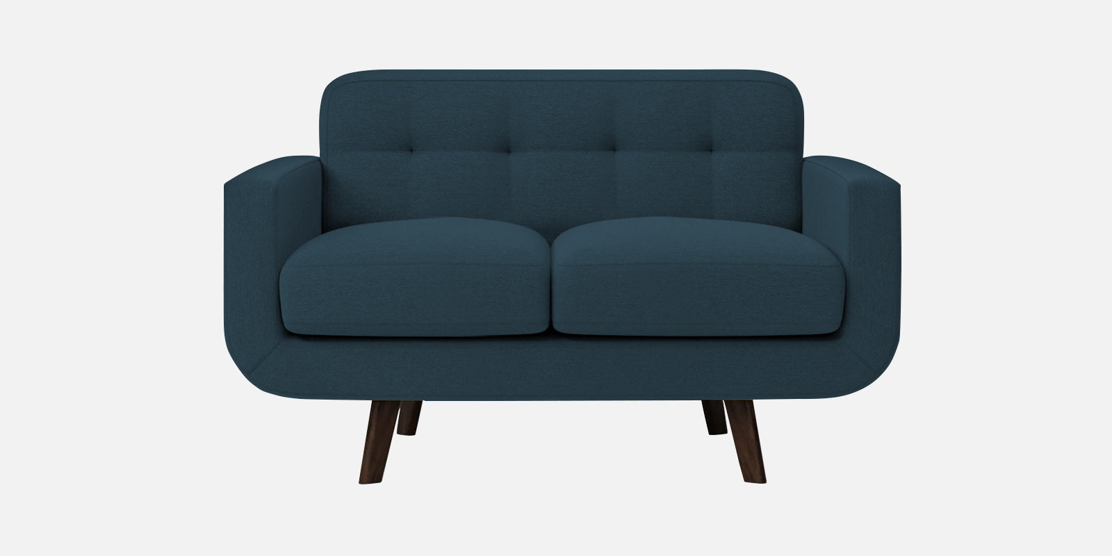 Marsela Fabric 2 Seater Sofa in Cool Blue Colour