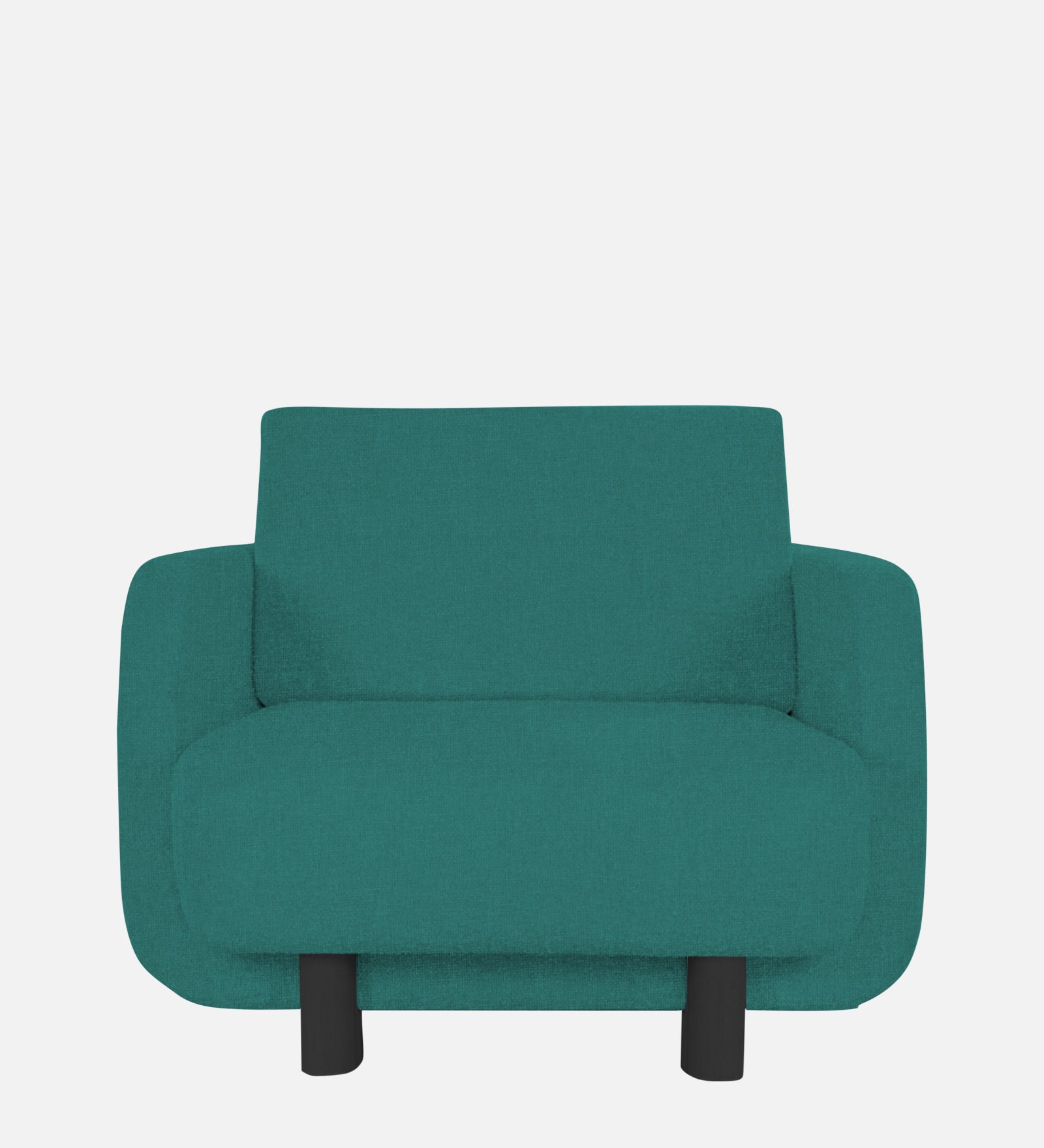 Varu Fabric 1 Seater Sofa In  Sea Green Colour - Febonic Living