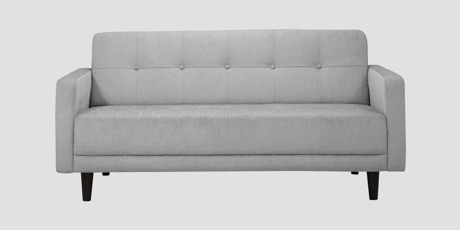 Noha Fabric 2 Seater Sofa In Lit Grey Colour - Febonic Living