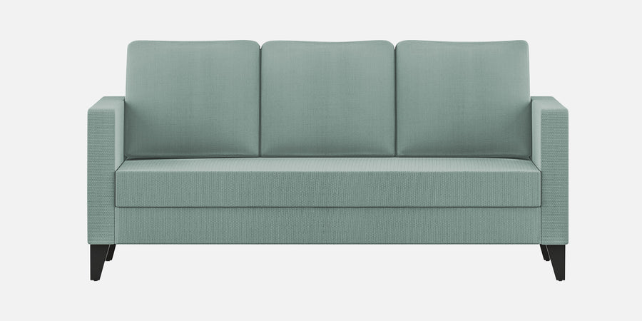 Nori Fabric 3 Seater Sofa In Suka Blue Colour - Febonic Living