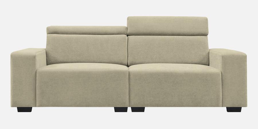 Hiro Fabric 2 Seater Sofa In Carnival Beige Colour - Febonic Living