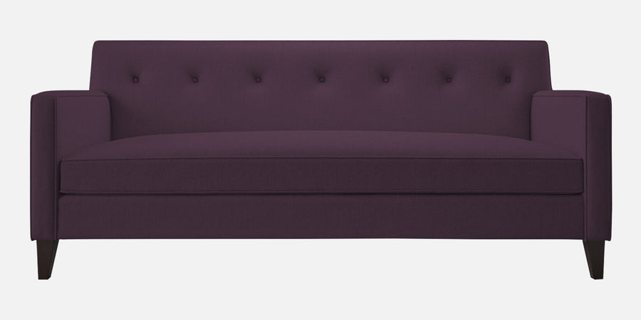 Miller Fabric 3 Seater Sofa In Greek Purple Colour - Febonic Living