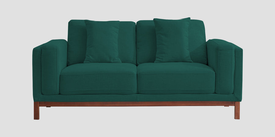 Borry Fabric 2 Seater Sofa In Sage Green Colour - Febonic Living