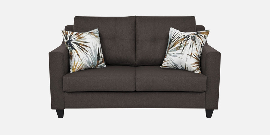 Welly Fabric 2 Seater Sofa In Caspa Brown Colour - Febonic Living