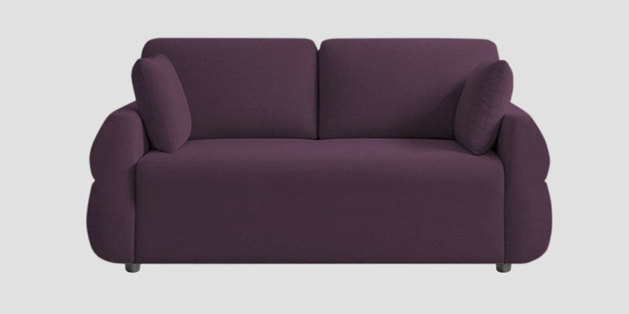 Jack Fabric 2 Seater Sofa In Greek Purple Colour - Febonic Living