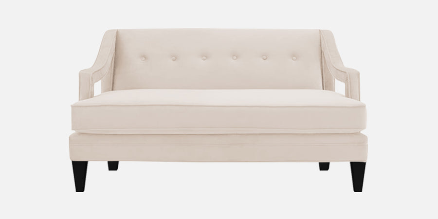 Daffy Velvet 2 Seater Sofa In Camel Beige Colour - Febonic Living