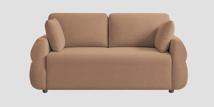 Jack Fabric 2 Seater Sofa In Cosmic Beige Colour - Febonic Living