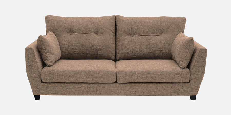 Mario Fabric 2 Seater Sofa In Cookie Beige Colour - Febonic Living